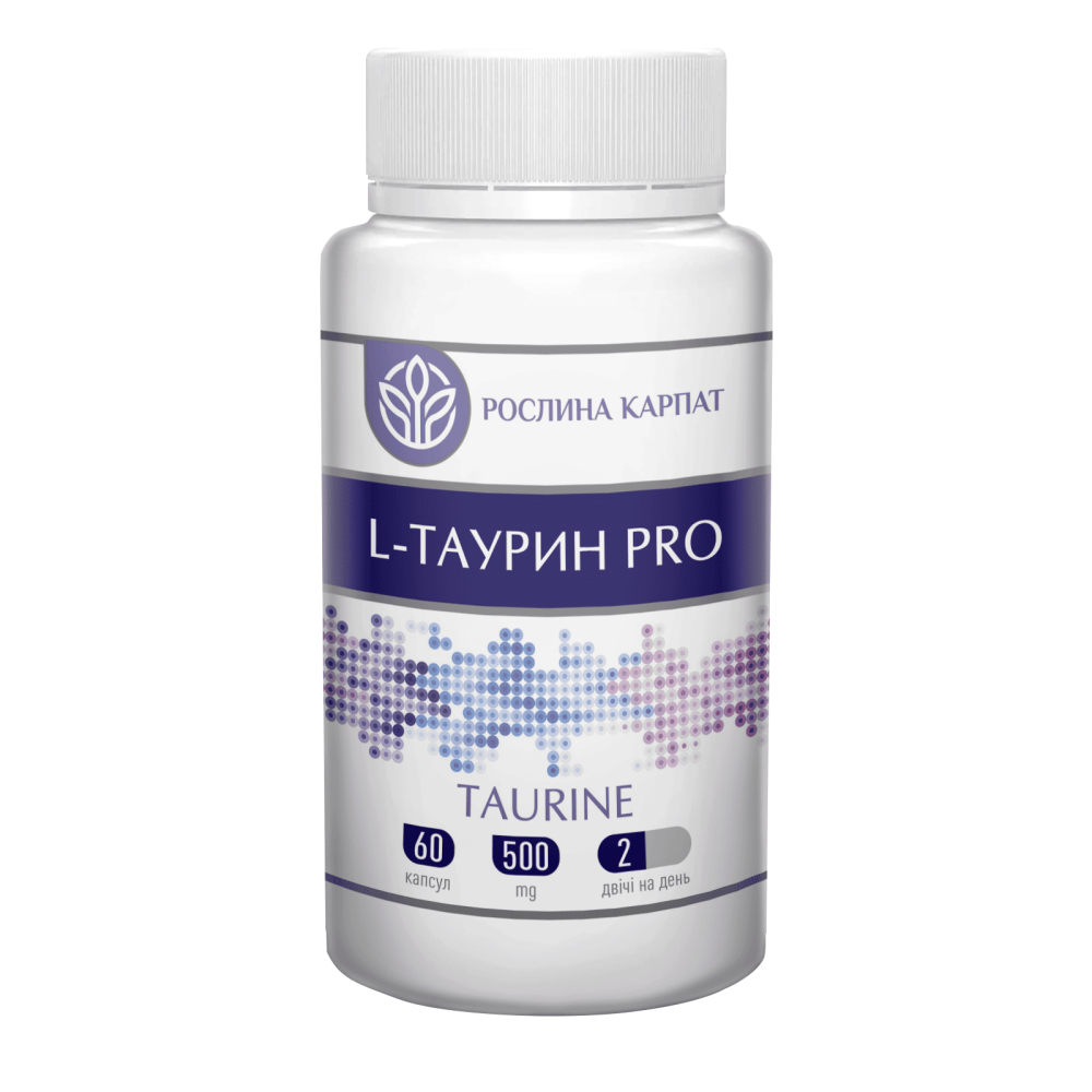 L-ТАУРИН PRO, 60 капсул