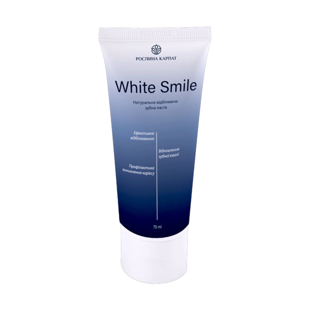 Зубна гель-паста з іонами срібла White Smile 75 мл.